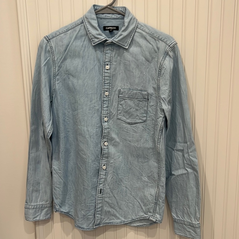 Express Mens button down shirt